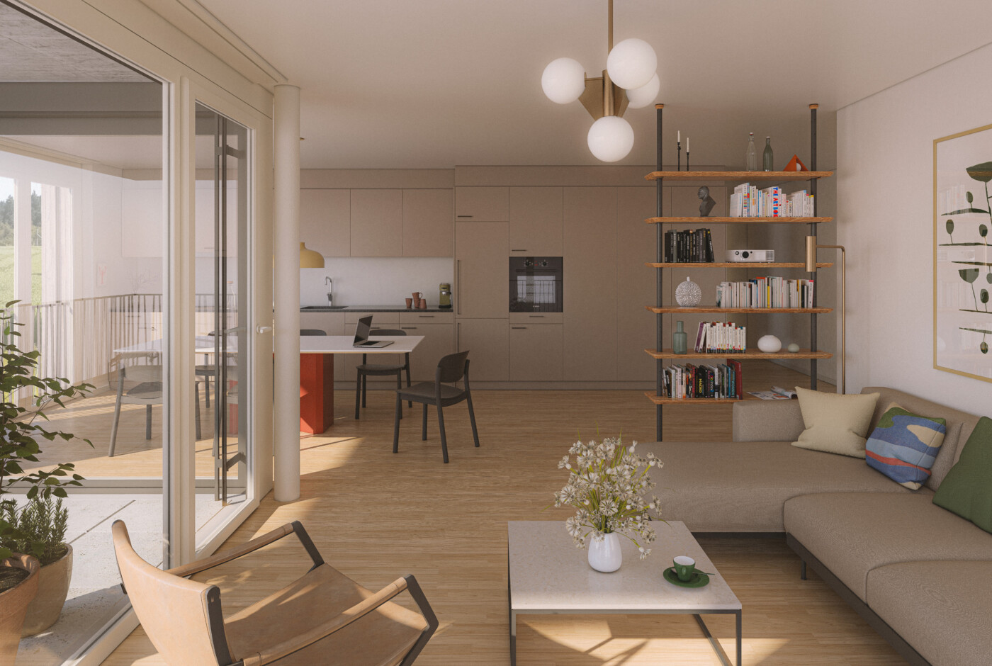 Visualisierung Wohnung